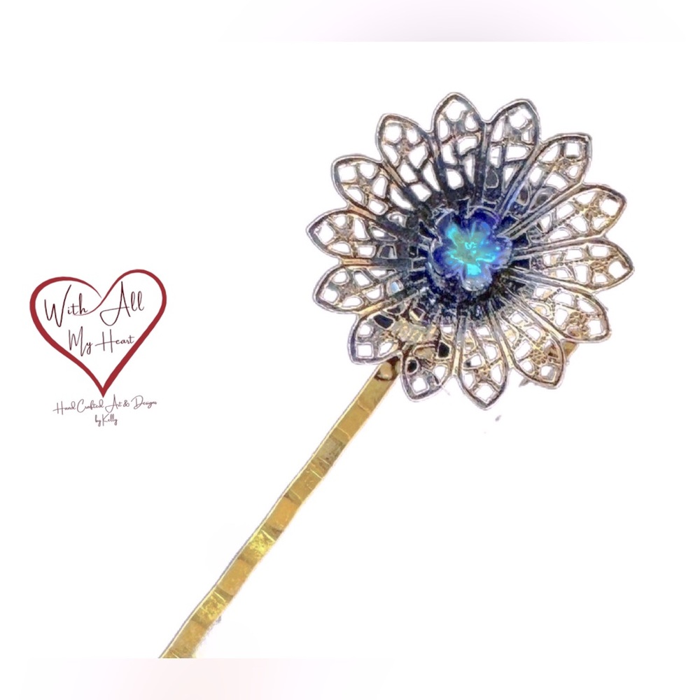 With All My Heart Art & Designs Antique Hairpin- One of a Kind!